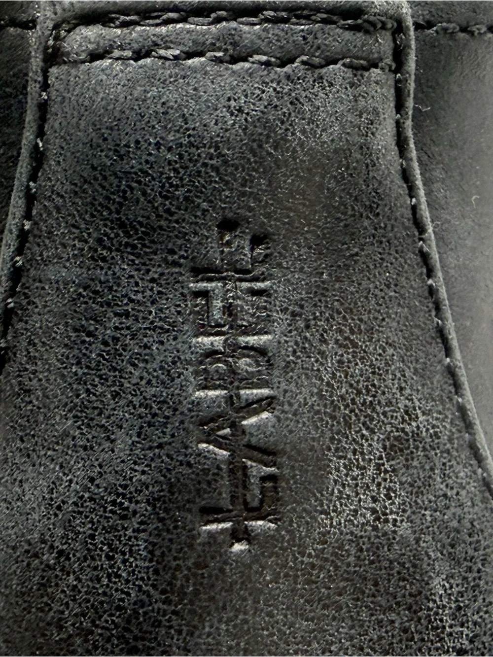 Chukka Vibram LABEL Go-To Moc Boot Mens 10.5 Wms 12 Charcoal  Leather Unisex
